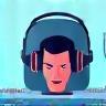 Illustration of a headphone user, representing a flexible and engaging medium